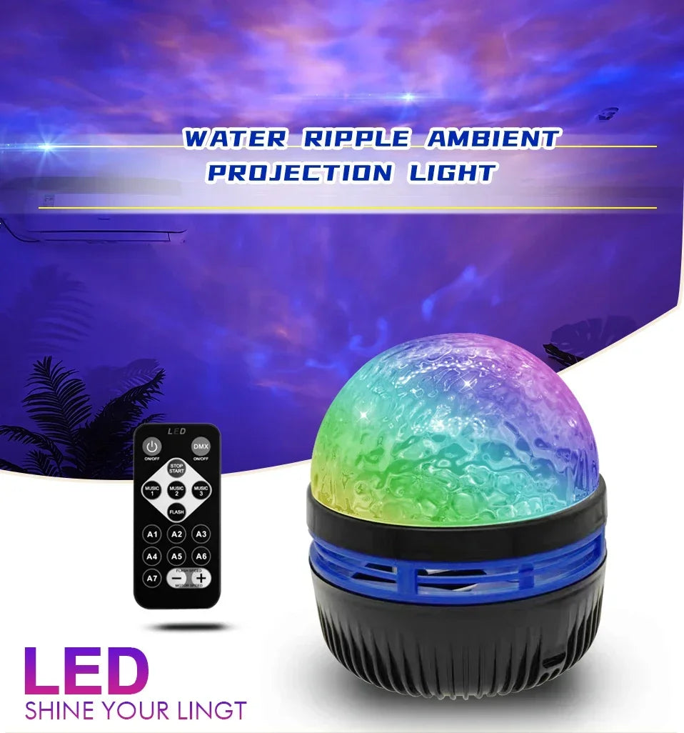Galaxy Star Projector – Ambient Room Light