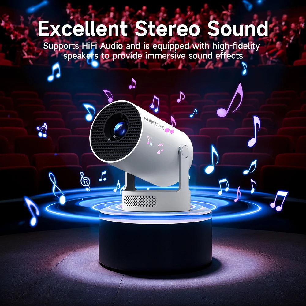 Smart Mini Projector™ | 4K Portable Home Cinema